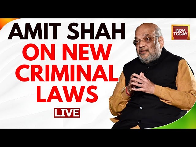 AMIT SHAH LIVE IN LOK SABHA: 'New Criminal Bills To Replace Colonial Era Laws' | Indian Cr