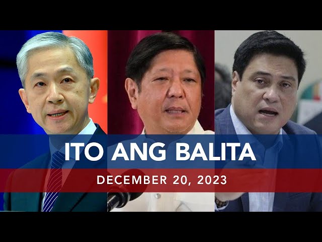 UNTV: Ito Ang Balita |   December 20, 2023