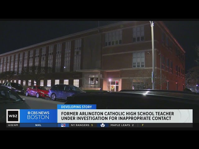 Former Arlington Catholic High School teacher under investigation