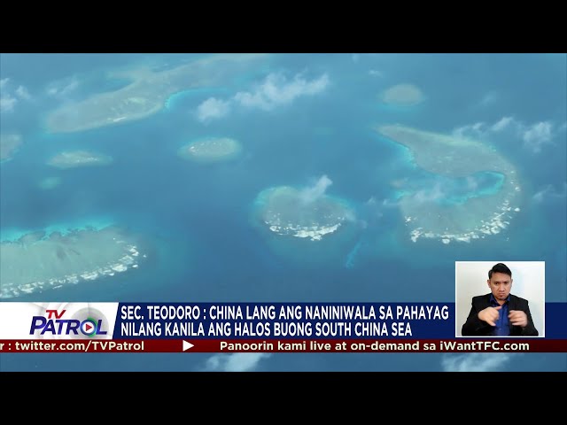 DND chief umalma sa patutsada na PH ang nagsimula ng gulo sa West PH Sea