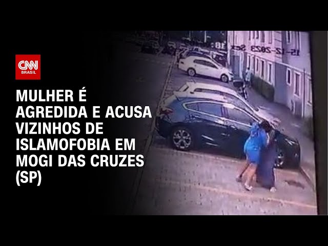 Mulher é agredida e acusa vizinhos de islamofobia em Mogi das Cruzes (SP) | LIVE CNN