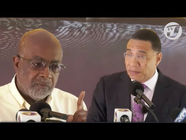 Portmore Border Clash - Holness, Jackson Clash Over Portmore Boundary | TVJ News