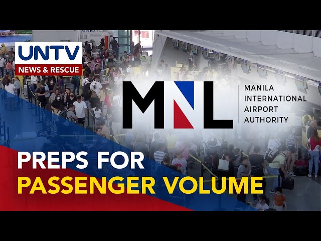 NAIA expects passenger traffic by Dec. 22