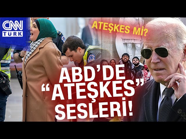 ABD Kongresinde Gazze Eylemi, ABD'ye İsrail Tepkisi: "Şiddeti Finanse Etmeyin" #Haber