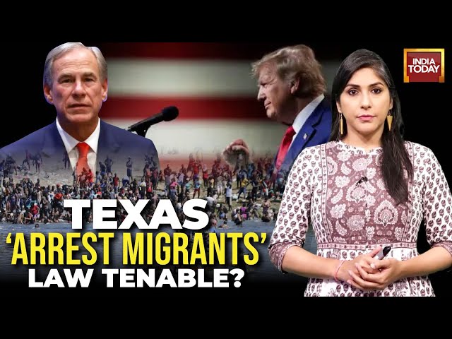 Texas Law For Arrest Of Migrants Entering US Illegally, Is It Tenable | Explained | Greg Abbott