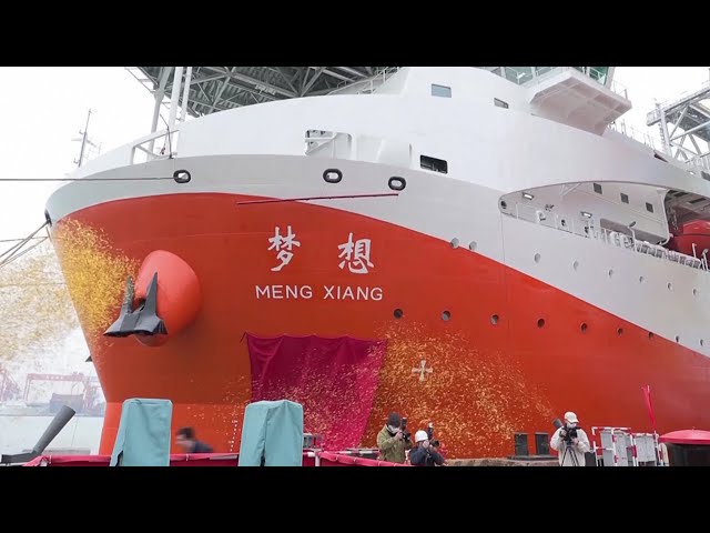 China's first self-built ultra-deep drillship to commence trial voyage