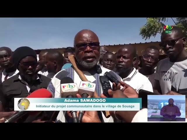 La population de Souaga dans la commune de Boussouma se mobilise pour la réalisation d'une mate