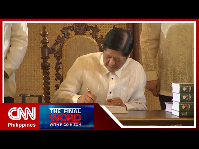 Marcos signs 2024 budget