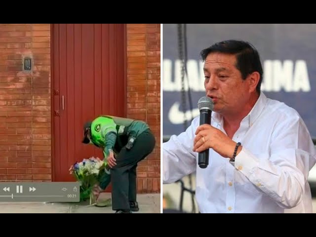 Alcalde de La Victoria recibe amenazas de muerte: Dejaron corona fúnebre en la puerta de su casa