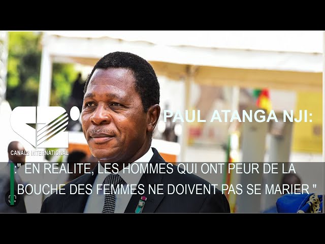 ATANGA NJI: " En réalité, les hommes qui ont peur de la bouche des femmes ne doivent pas se mar