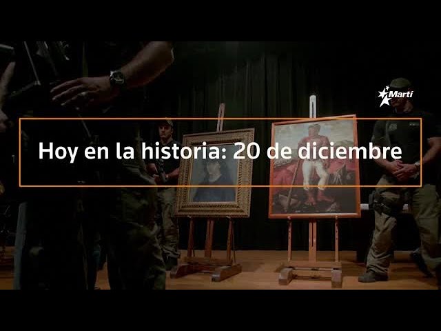 Hoy en la historia: 20 de diciembre