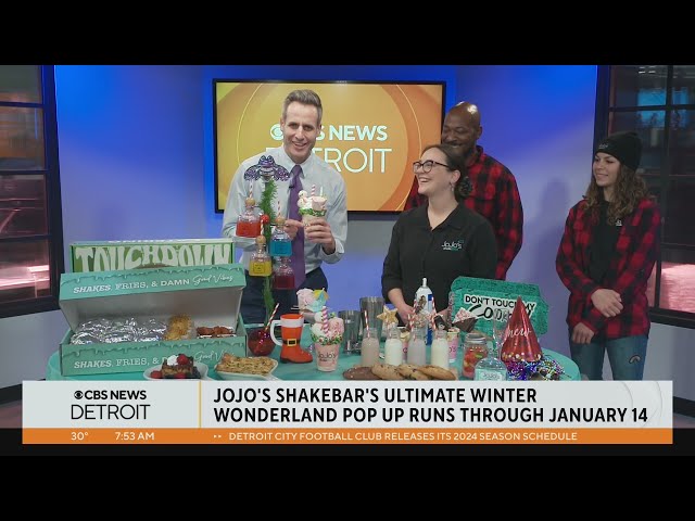 JoJo's Shake Bar's Ultimate Winter Wonderland Pop Up runs through Jan. 14