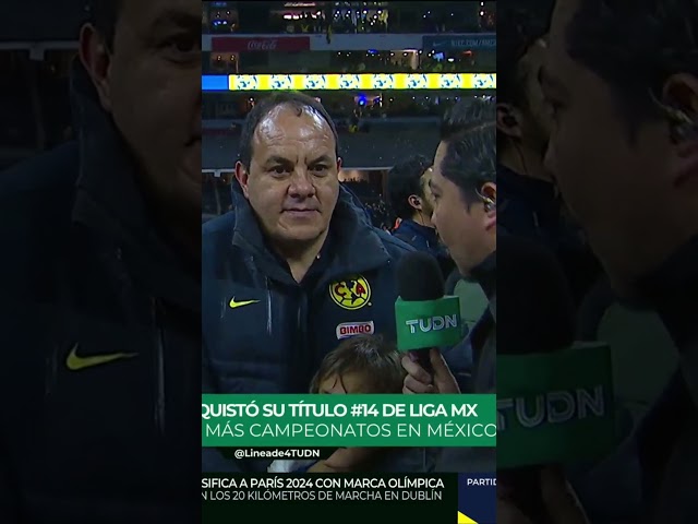 La felicitación de Cuauhtémoc Blanco a Malagón  #shorts #ligamx