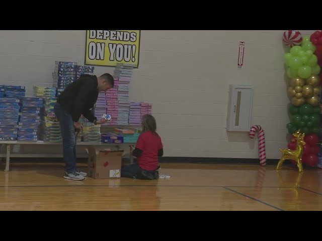 Behind the scenes of 'Operation Santa' in suburban Addison