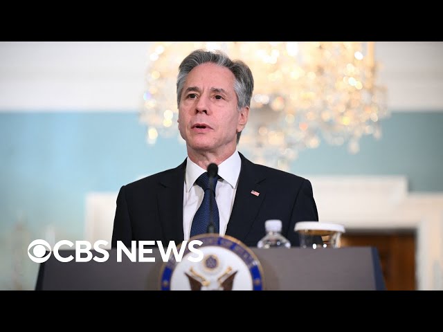 Secretary Blinken discusses U.S.-Venezuela prisoner exchange, Israel-Hamas war and more | full video