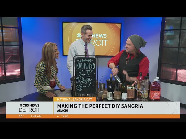 Making the perfect DIY sangria for National Sangria Day