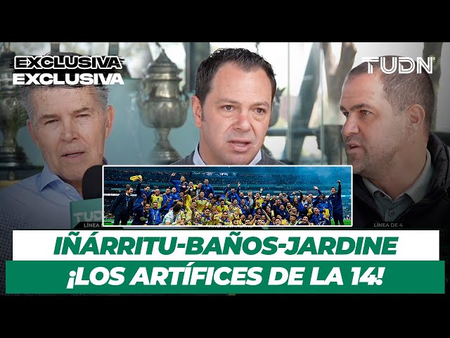 ¡EXCLUSIVA con la directiva de la 14!  Toda la CONFIANZA en André Jardine | TUDN