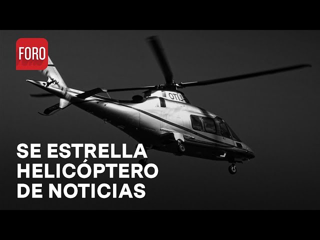 Helicóptero de noticias se estrella en Nueva Jersey; hay 2 muertos - Las Noticias