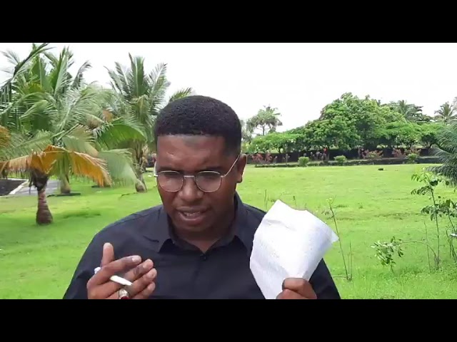 Intervention sur l'actualite aux comores: Journalists ABDOULKARIM Karane