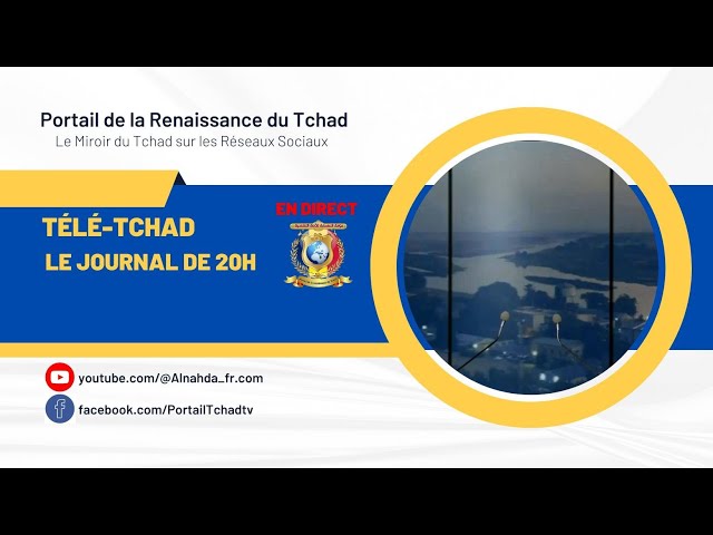  EN DIRECT - Télé-Tchad - Le 20H du JT - Mercredi 20 Décembre 2023