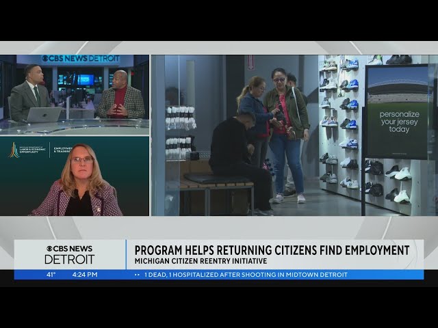 Michigan program helps returning citizens find employment