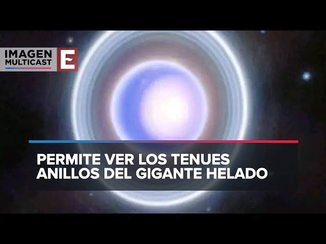 Planeta Urano es captado en su mayor esplendor por telescopio de la NASA