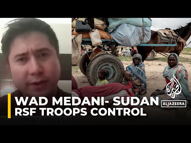 Sudan’s army says its forces have withdrawn from positions in the second largest city of Wad Madani