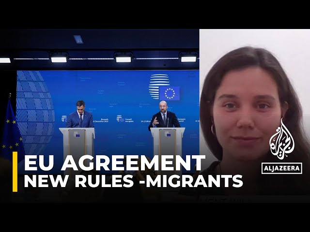 EU officials have agreed on new rules on hosting migrants and limiting numbers of people coming in