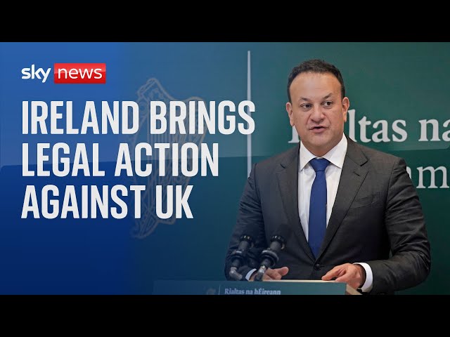 Irish government launches legal challenge against UK's Northern Ireland Legacy Bill