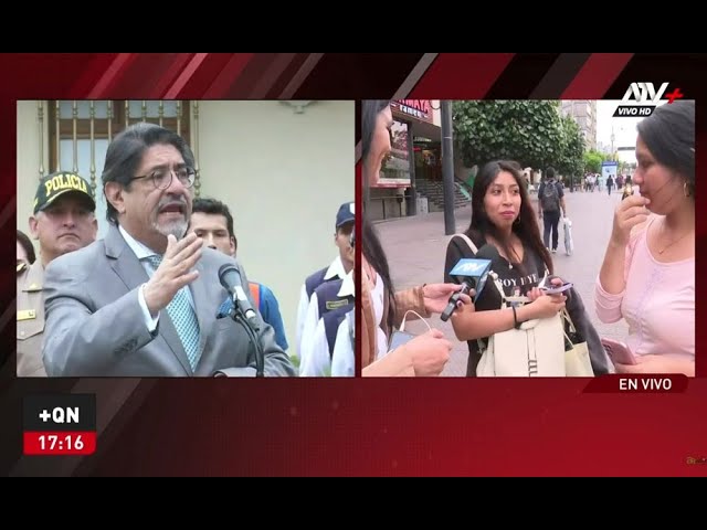 Miraflores: Población reacciona tras polémica declaración del alcalde sobre robo de celulares