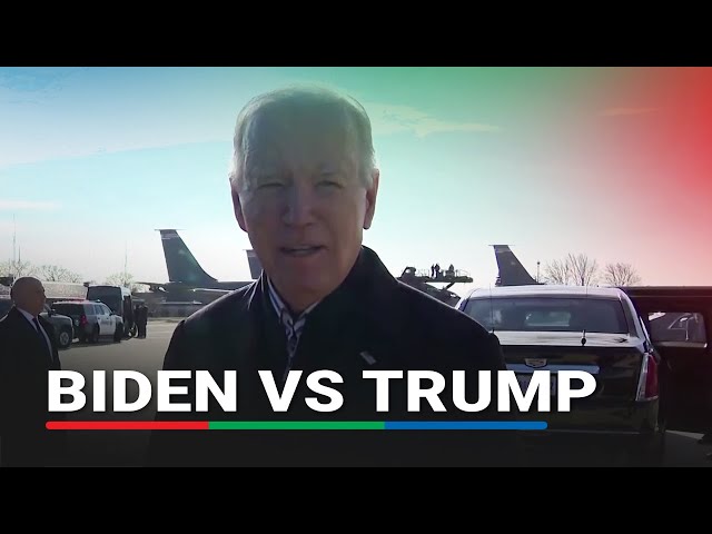 Biden takes off gloves in Trump election battle