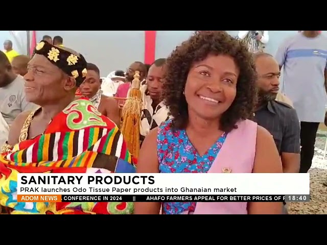 Sanitary Products: PRAK launches Odo Tissue Paper products into Ghanaian market – Dwadie (20-12-23)