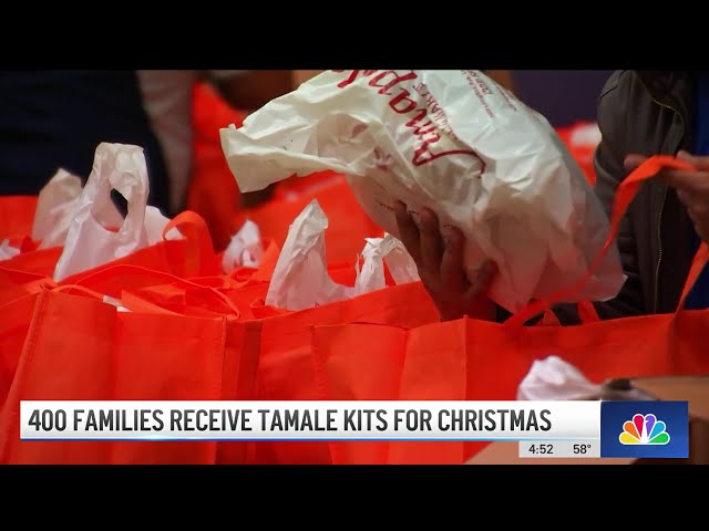 400 families receive tamale kits for Christmas