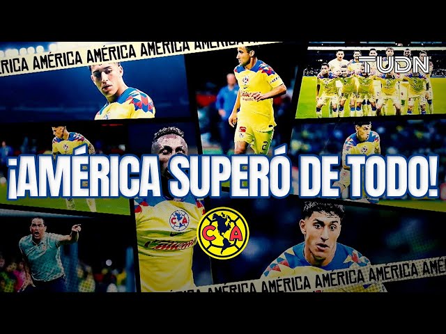 ¡SUPIERON LEVANTARSE!  Las COMPLICACIONES que vivió América para ganar la 14 | TUDN