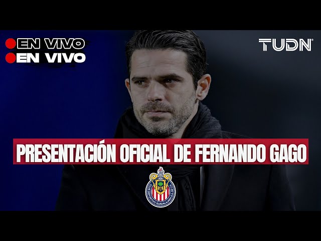  EN VIVO: Presentación oficial de Fernando Gago como nuevo técnico de Chivas | TUDN