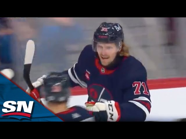 Jets' Jonsson-Fjallby Snipes One Glove Side After A Sweet Bank Pass From Samberg