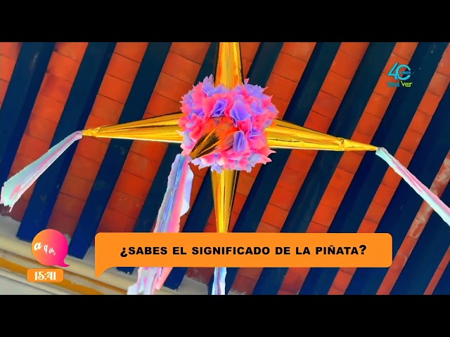 ⁣¿Sabes el significado de la piñata en navidad?