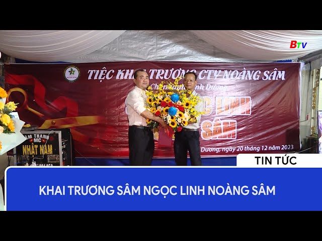 Khai trương Sâm Ngọc Linh Noàng Sâm