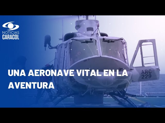 Expedición Antártica: vea el ponente helicóptero que acompaña este viaje al corazón de la tierra