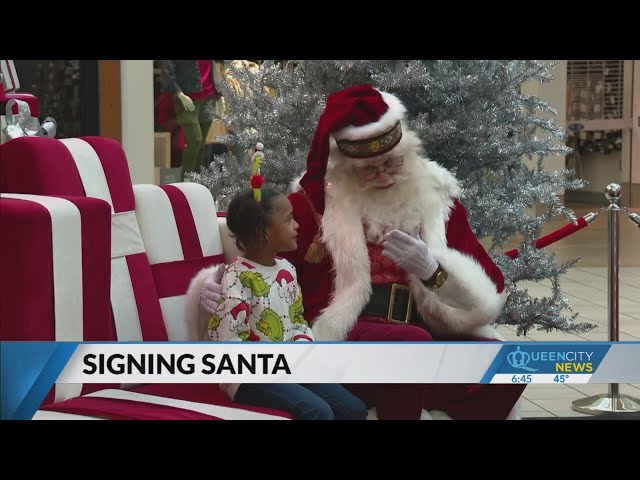 Matthews man’s childhood hearing loss turns into 'Signing Santa'