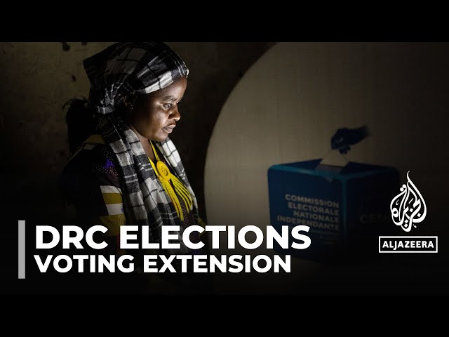 DRC elections: Voting extended following delays in some areas