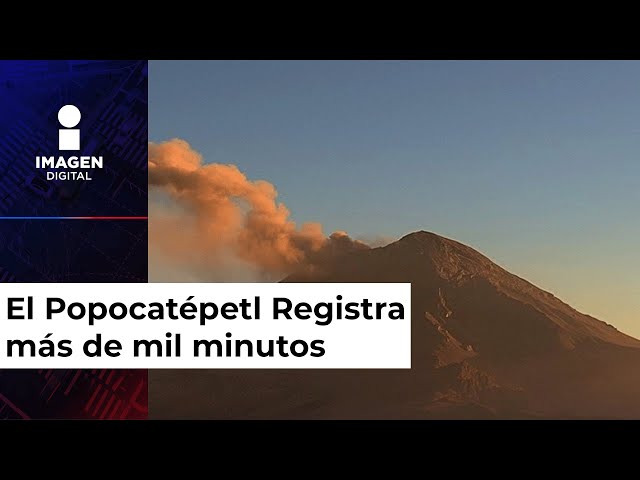 ¡Se dispara tremor del Popocatépetl!