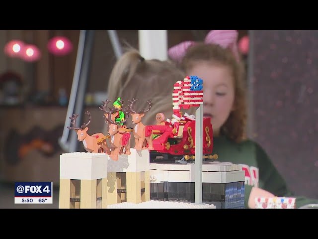 Children at Dallas hospital get a visit from Lego Master Model Builder