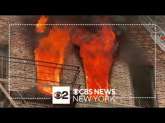 Queens apartment building fire displaces hundreds just days before Christmas