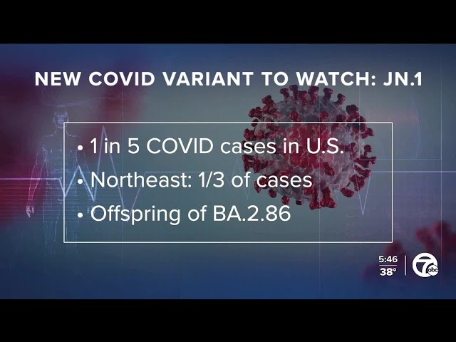 CDC reports JN.1 COVID-19 subvariant spreading quickly