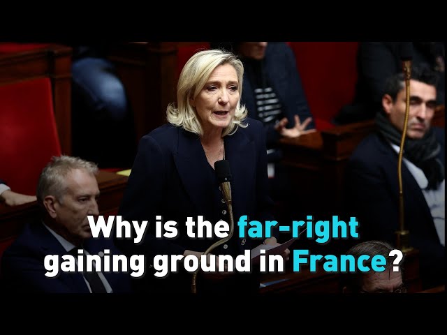 Why is the far-right gaining ground in France?
