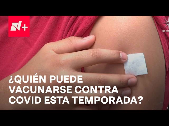 ¿Quiénes pueden recibir la vacuna COVID-19 de la Secretaría de Salud en esta temporada? - En Punto