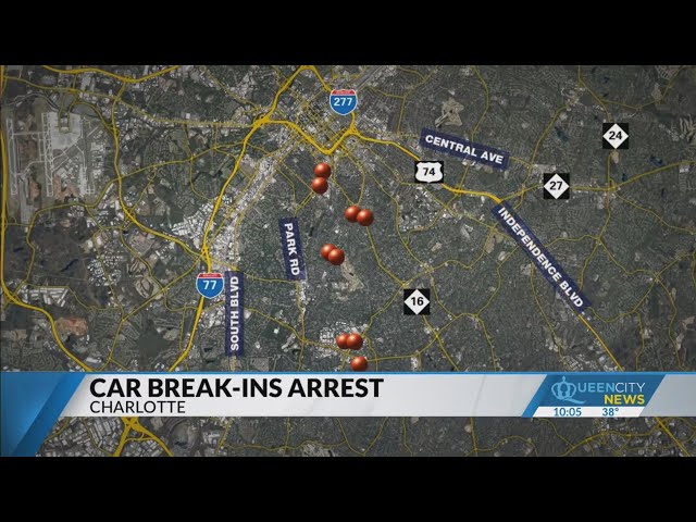 Teen turns himself in for 180+ Charlotte car break-ins