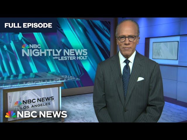 Nightly News Full Broadcast - Dec. 20