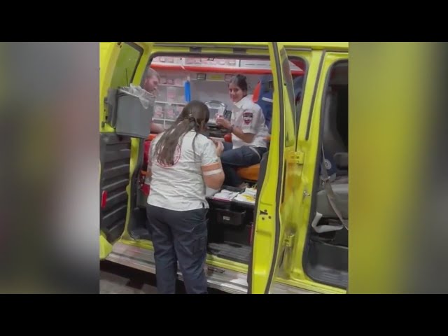 Denver doctors on the ground with Israel ambulance crew